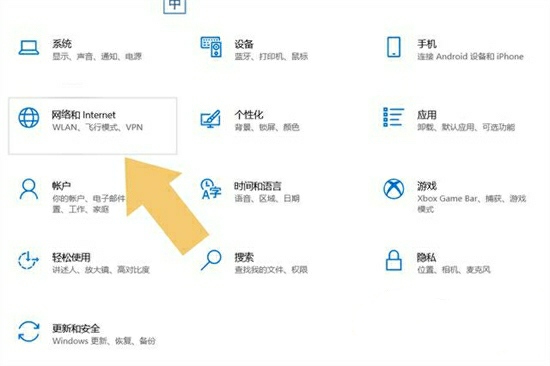 电脑连上wifi无internet访问